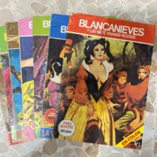 Cómics: BLANCANIEVES Y LOS SIETE ENANITOS VICIOSOS Nº 1, 2, 3, 4, 5, 6 Y 8. EROTICO