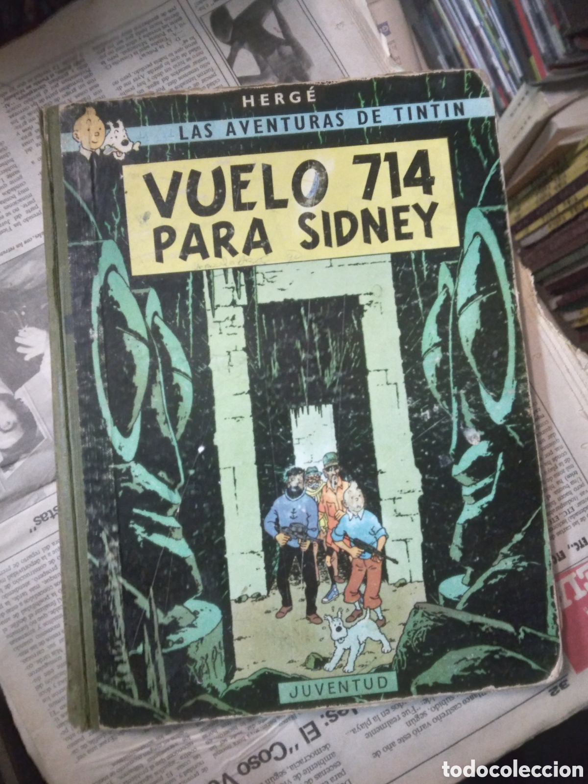 C&oacute;mics: Tintin, Vuelo 714 para Sidney, primera edicion - Foto 1