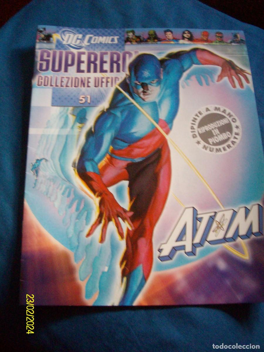 C&oacute;mics: COMIC REVISTA EAGLEMOSS EN ITALIANO N&ordm; 51 ATOM ATOMO DC - Foto 1