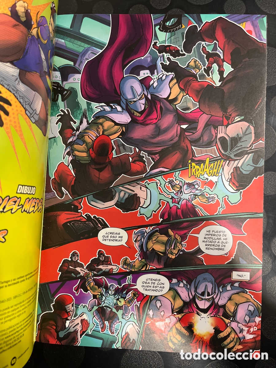 C&oacute;mics: LAS TORTUGAS NINJA VS STREET FIGHTER N.4 ECC ( 2023/&hellip; ) - Foto 3