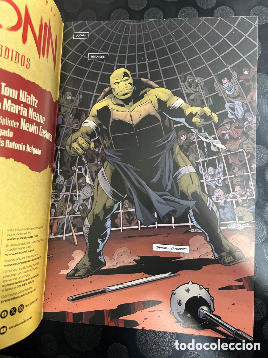 C&oacute;mics: LAS TORTUGAS NINJA : EL &Uacute;LTIMO RONIN N.4 LOS A&Ntilde;OS PERDIDOS ECC ( 2023/&hellip; ) - Foto 3