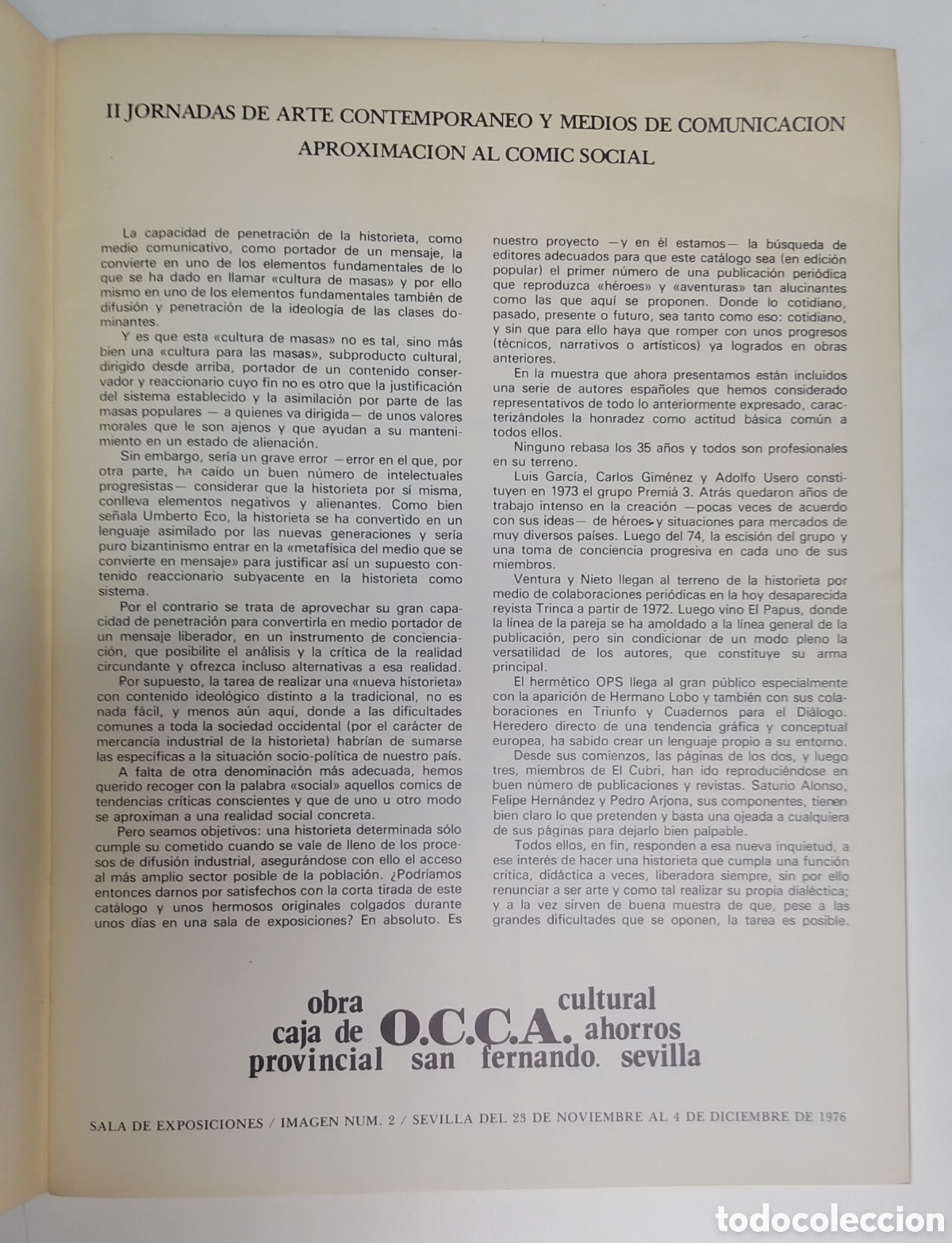 C&oacute;mics: APROXIMACI&Oacute;N AL C&Oacute;MIC SOCIAL. 1976 - Foto 5