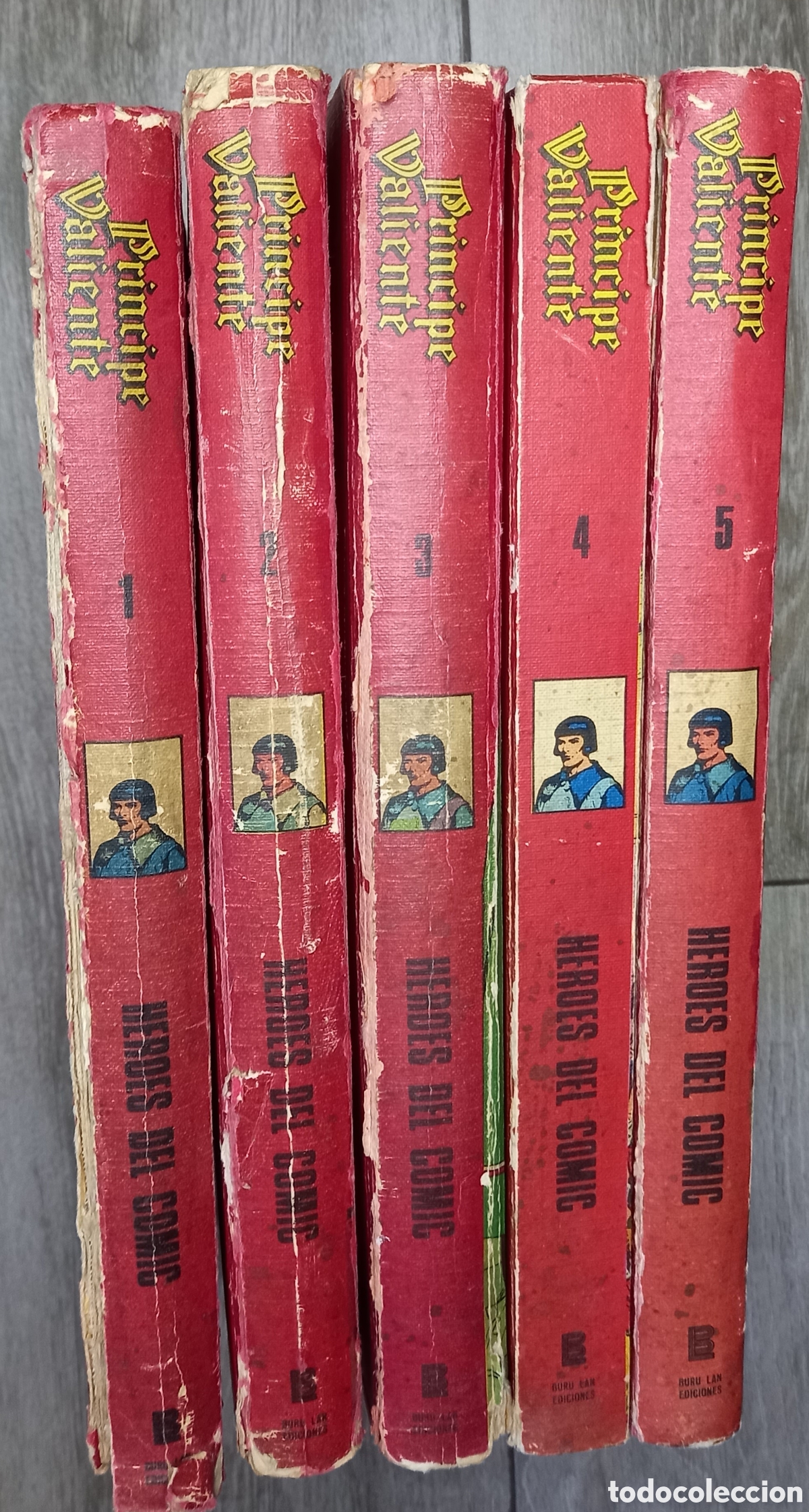 C&oacute;mics: EL PR&Iacute;NCIPE VALIENTE. BURU LAN. 1972 - Foto 2