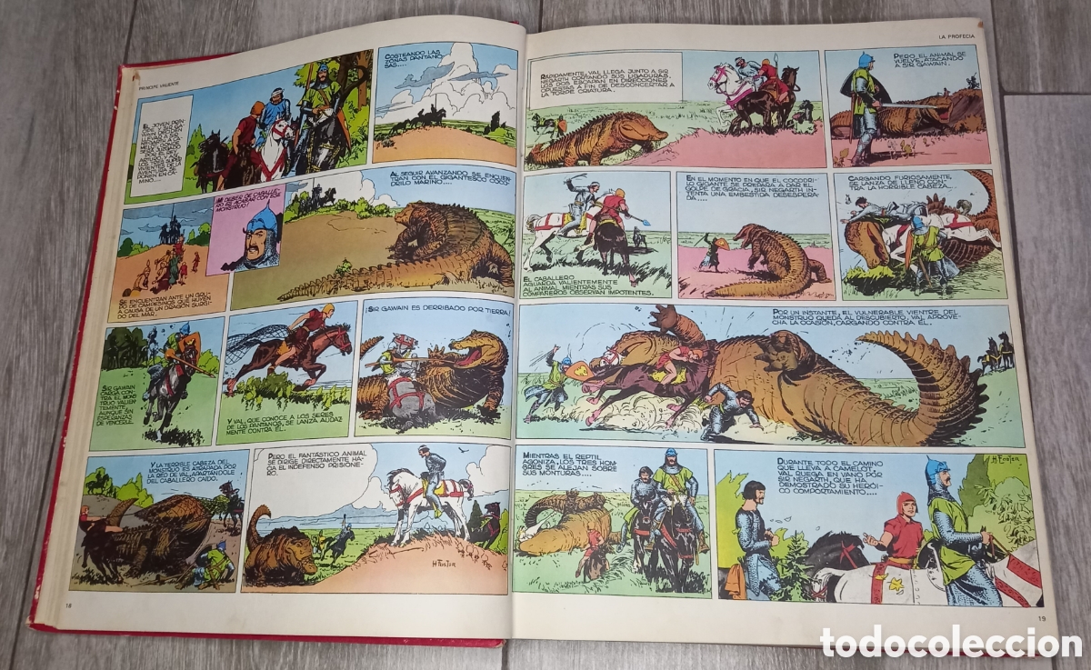 C&oacute;mics: EL PR&Iacute;NCIPE VALIENTE. BURU LAN. 1972 - Foto 5