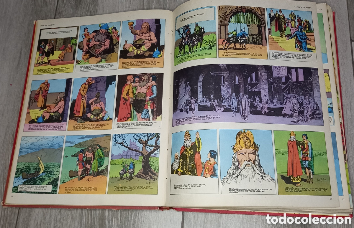 C&oacute;mics: EL PR&Iacute;NCIPE VALIENTE. BURU LAN. 1972 - Foto 7