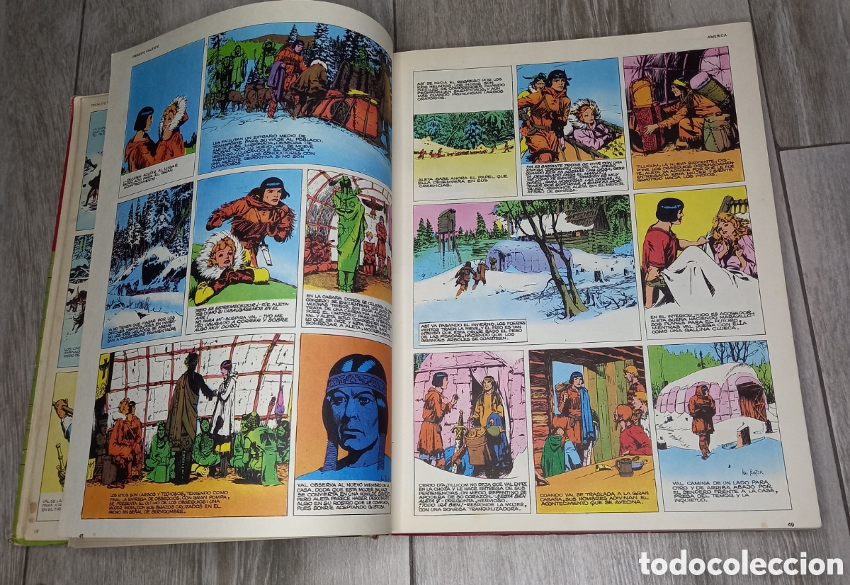 C&oacute;mics: EL PR&Iacute;NCIPE VALIENTE. BURU LAN. 1972 - Foto 8