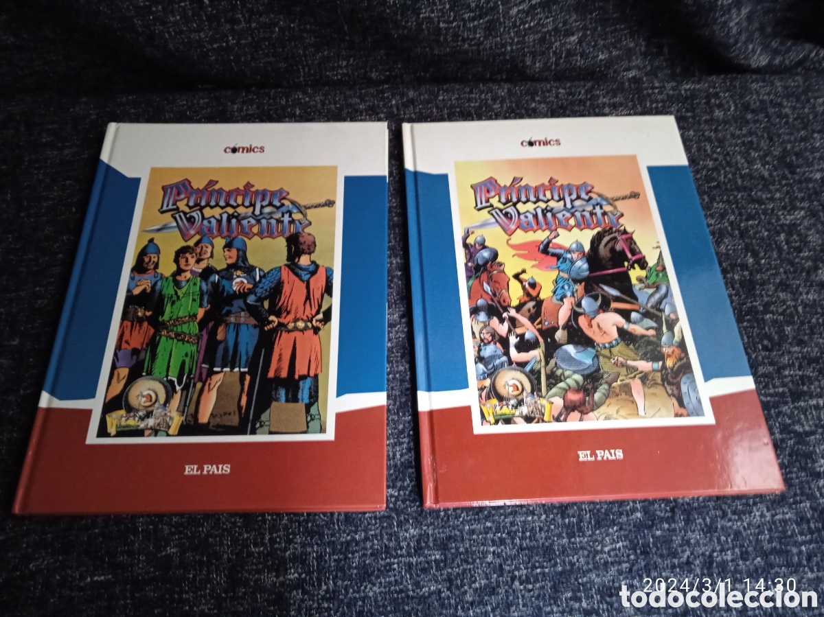C&oacute;mics: COMICS EL PAIS - PRINCIPE VALIENTE - EN DOS TOMOS - Foto 1