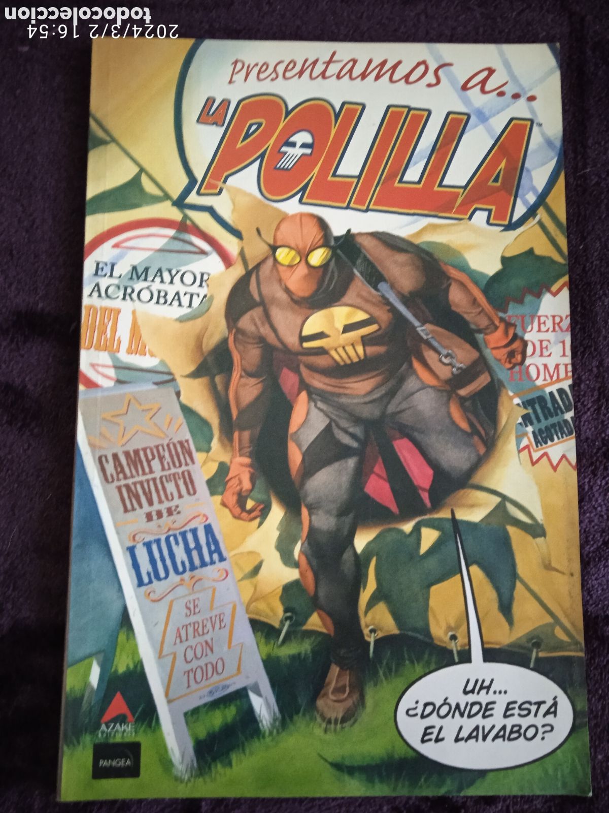 C&oacute;mics: POLILLA N&ordm; 1 / GARY MARTIN & STEVE RUDE - -ed. AZAKE EDICIONES - Foto 1