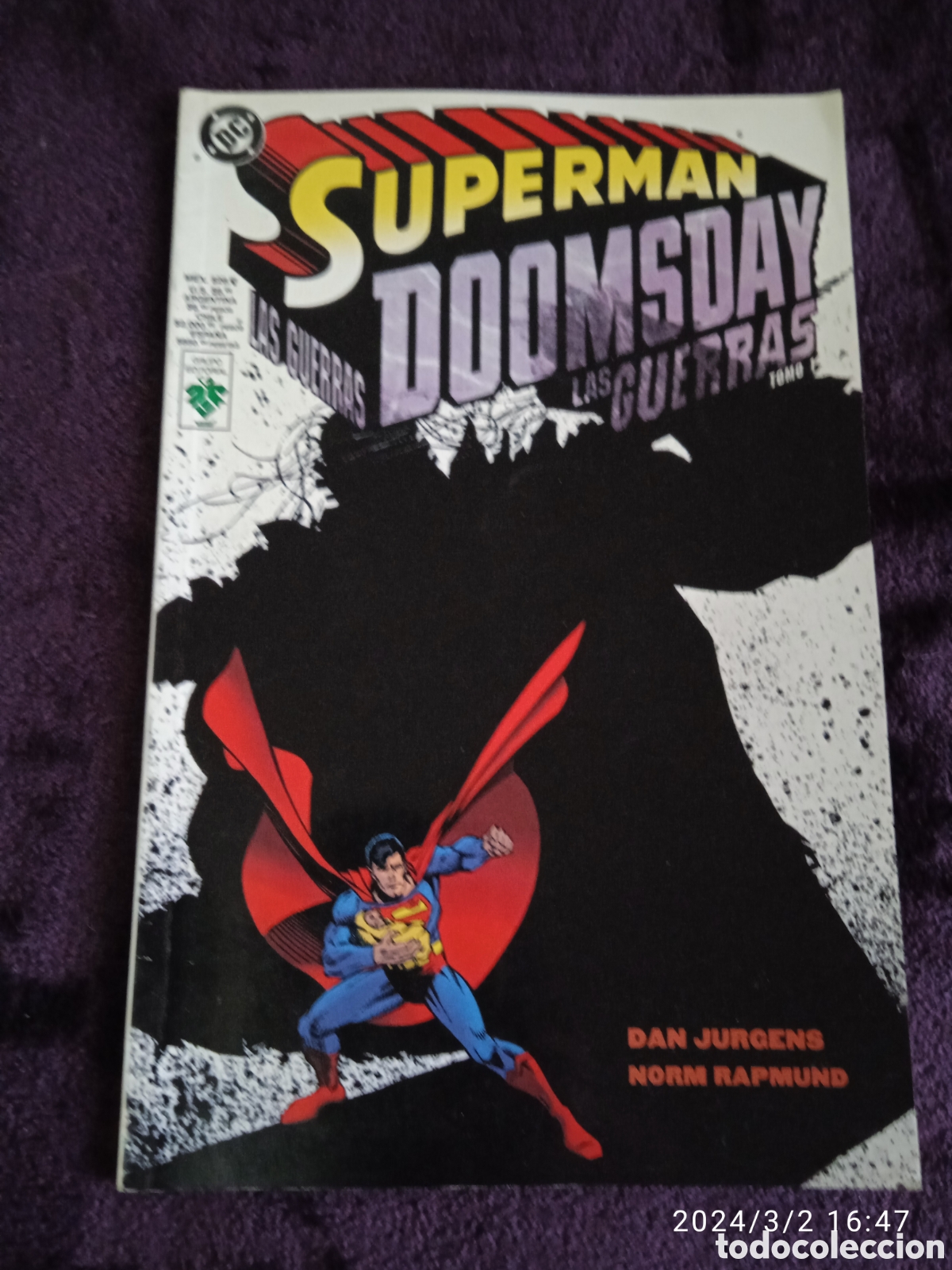C&oacute;mics: SUPERMAN DOOMSDAY - LAS GUERRAS -ed. VID - Foto 1