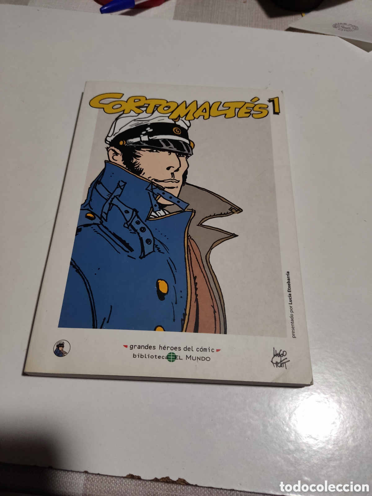 C&oacute;mics: Libro grandes h&eacute;roes del c&oacute;mic,cortomaltes 1 - Foto 1