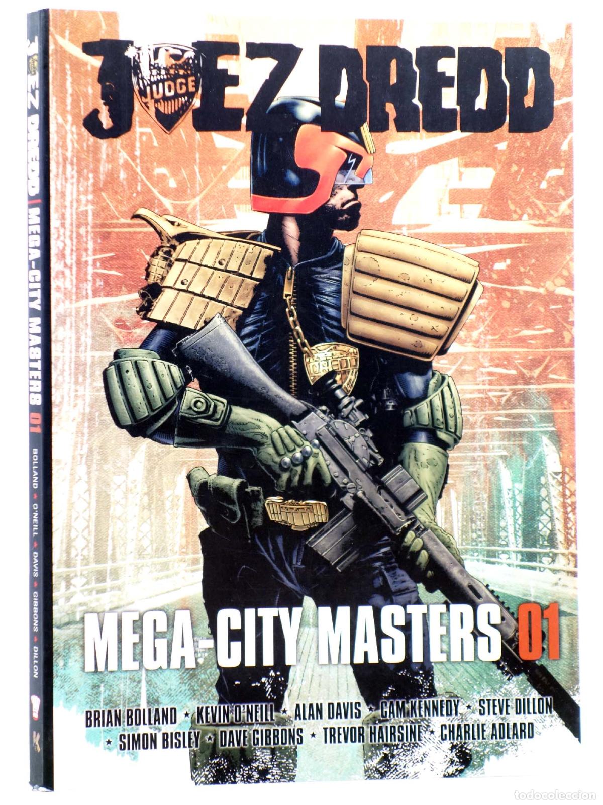 C&oacute;mics: JUEZ DREDD. MEGA CITY MASTERS (Davis / Bolland / ONeill / Dillon) Kraken, 2012. 2000 AD. OFRT - Foto 1