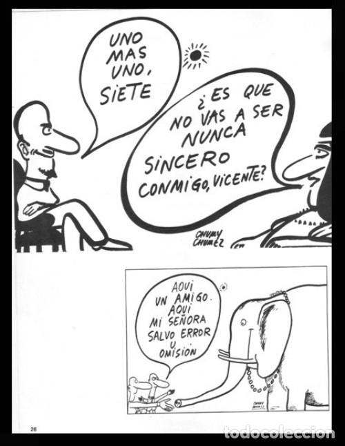C&oacute;mics: �F1400 - EL LIBRO DE CABECERA DE CHUMY CHUMEZ. SEDMAY EDICIONES 1975. - Foto 2