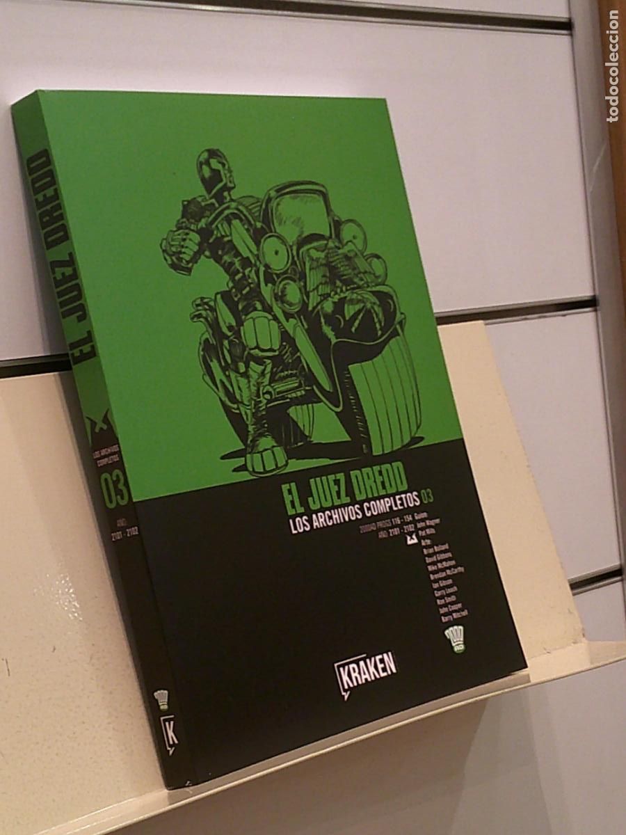 C&oacute;mics: EL JUEZ DREDD LOS ARCHIVOS COMPLETOS 03 2000AD - KRAKEN OFERTA - Foto 1