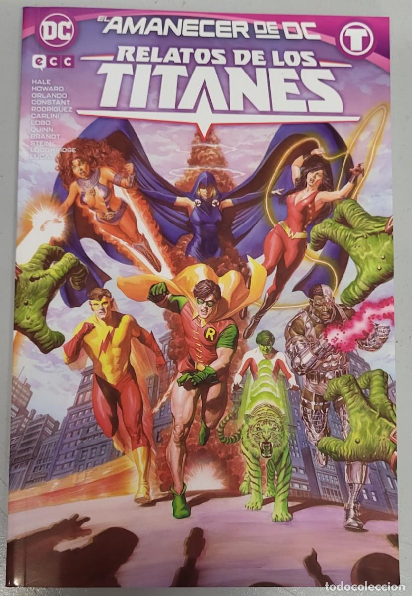 C&oacute;mics: EL AMANECER DE DC : RELATOS DE LOS TITANES / DC - ECC