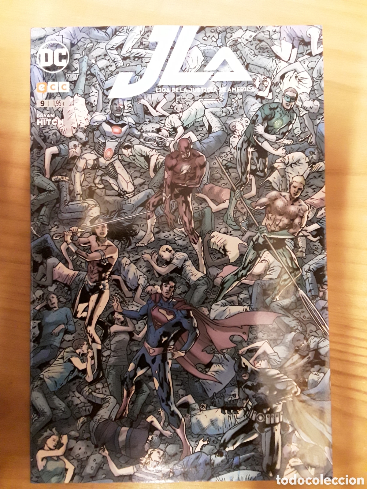 C&oacute;mics: JLA. Liga de la Justicia de Am&eacute;rica 9 - Grapa - ECC ediciones - Foto 1