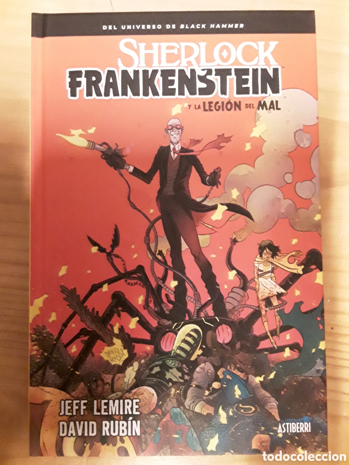 C&oacute;mics: Sherlock frankenstein y la legi&oacute;n del mal - Lemire, Rub&iacute;n - Astiberri - Foto 1