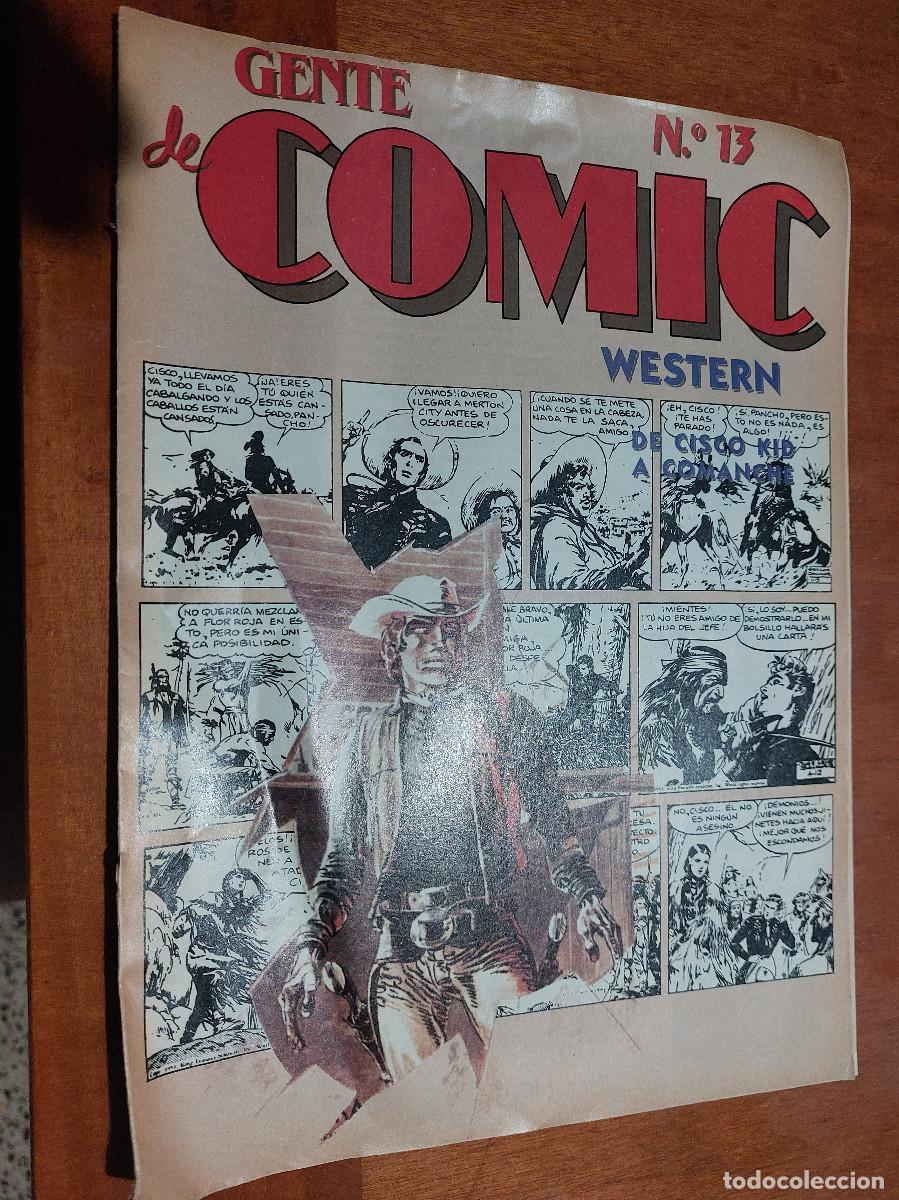 Comics: GENTE DEL COMIC 13. WESTERN. BUEN ESTADO. PERO TOCADO UN POCO EN LA PARTE DE ARRIBA