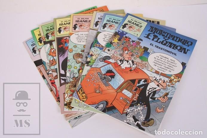 C&oacute;mics: Conjunto de publicaciones El Mejor Iba&ntilde;ez - Numeros 1 al 8 - Tapa Blanda Primera Plana 1999