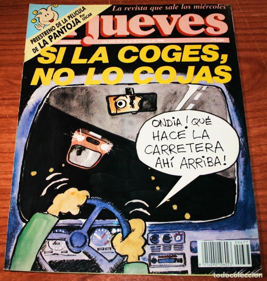 C&oacute;mics: EL JUEVES N&ordm; 677 - 16 AL 22 DE MAYO 1990 - Foto 1