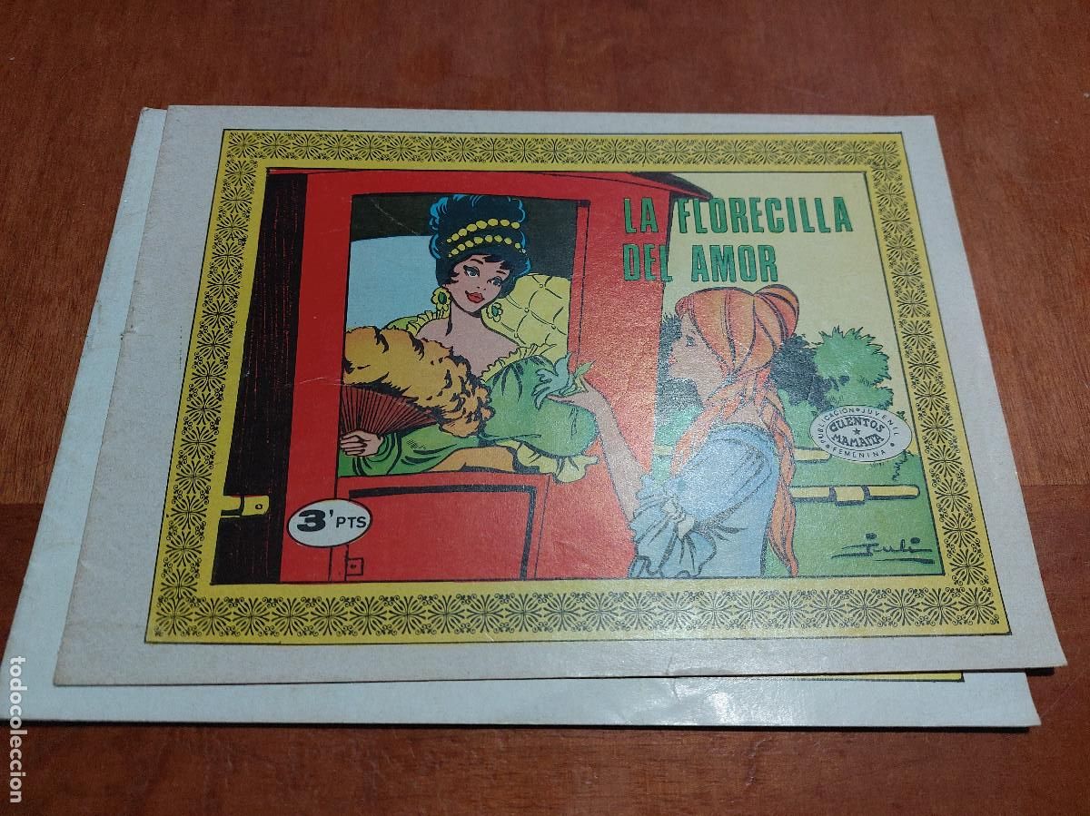 Comics: LA FLORECILLA DEL AMOR. CUENTOS MAMAITA. GRAPA. BUEN ESTADO.