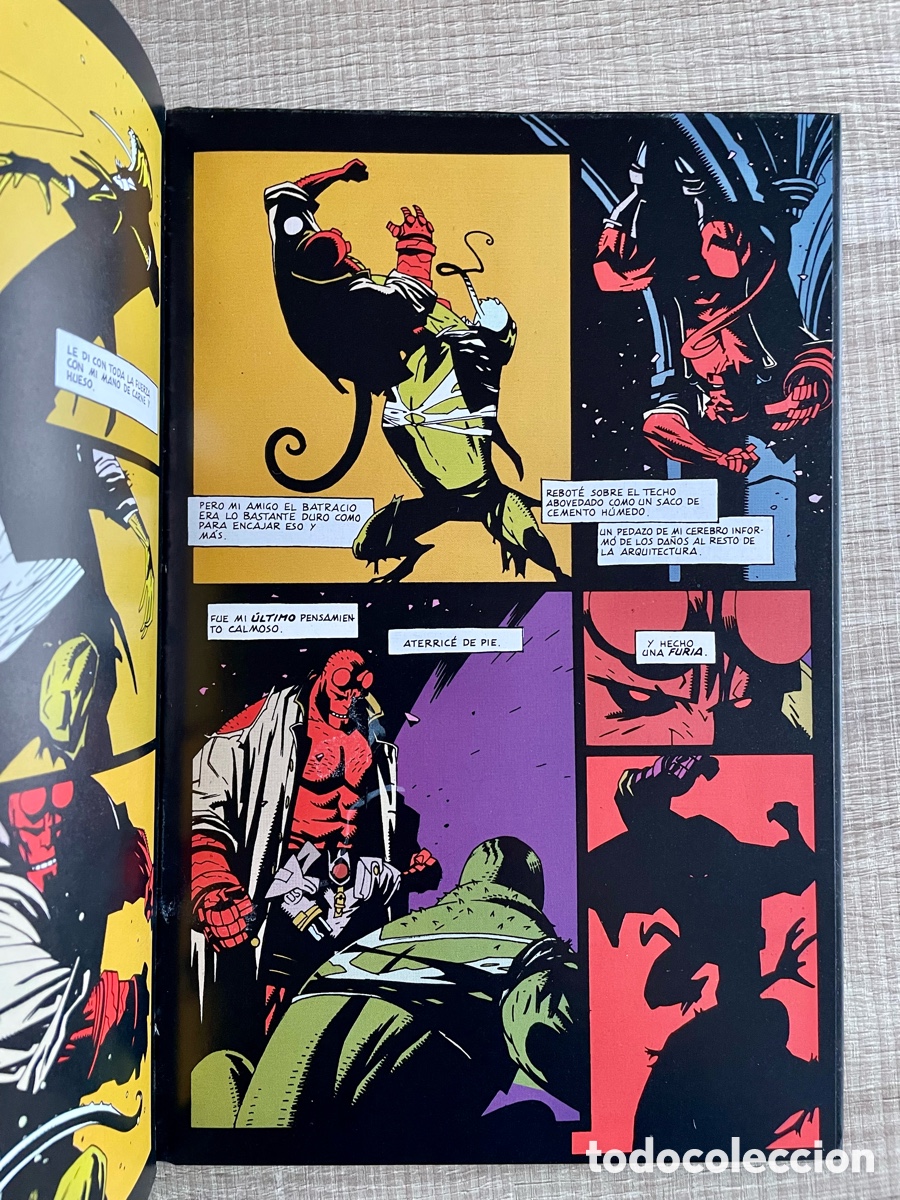 C&oacute;mics: C&oacute;mic &ldquo;Hellboy: Semilla de destrucci&oacute;n&rdquo;. Edici&oacute;n Carton&eacute;. Editorial Norma. - Foto 2