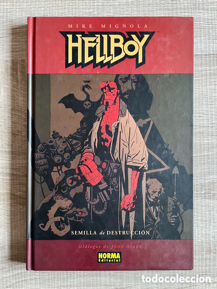 C&oacute;mics: C&oacute;mic &ldquo;Hellboy: Semilla de destrucci&oacute;n&rdquo;. Edici&oacute;n Carton&eacute;. Editorial Norma. - Foto 1