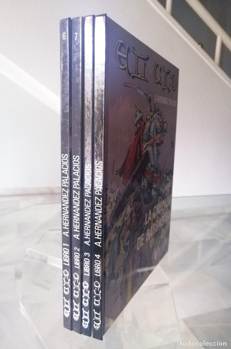 C&oacute;mics: EL CID 4 TOMOS (ANTONIO HERN&Aacute;NDEZ PALACIOS) COMPLETA - IKUSAGER 1982 - Foto 7