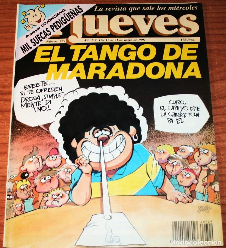 C&oacute;mics: EL JUEVES N&ordm; 729 - 15 AL 21 DE MAYO 1991 - Foto 1