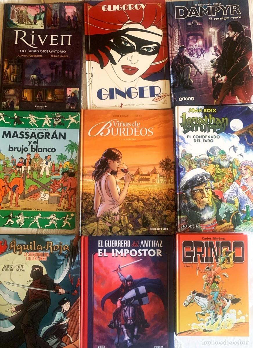 C&oacute;mics: LOTE 9 COMICS LIBRO TAPA DURA - Foto 1