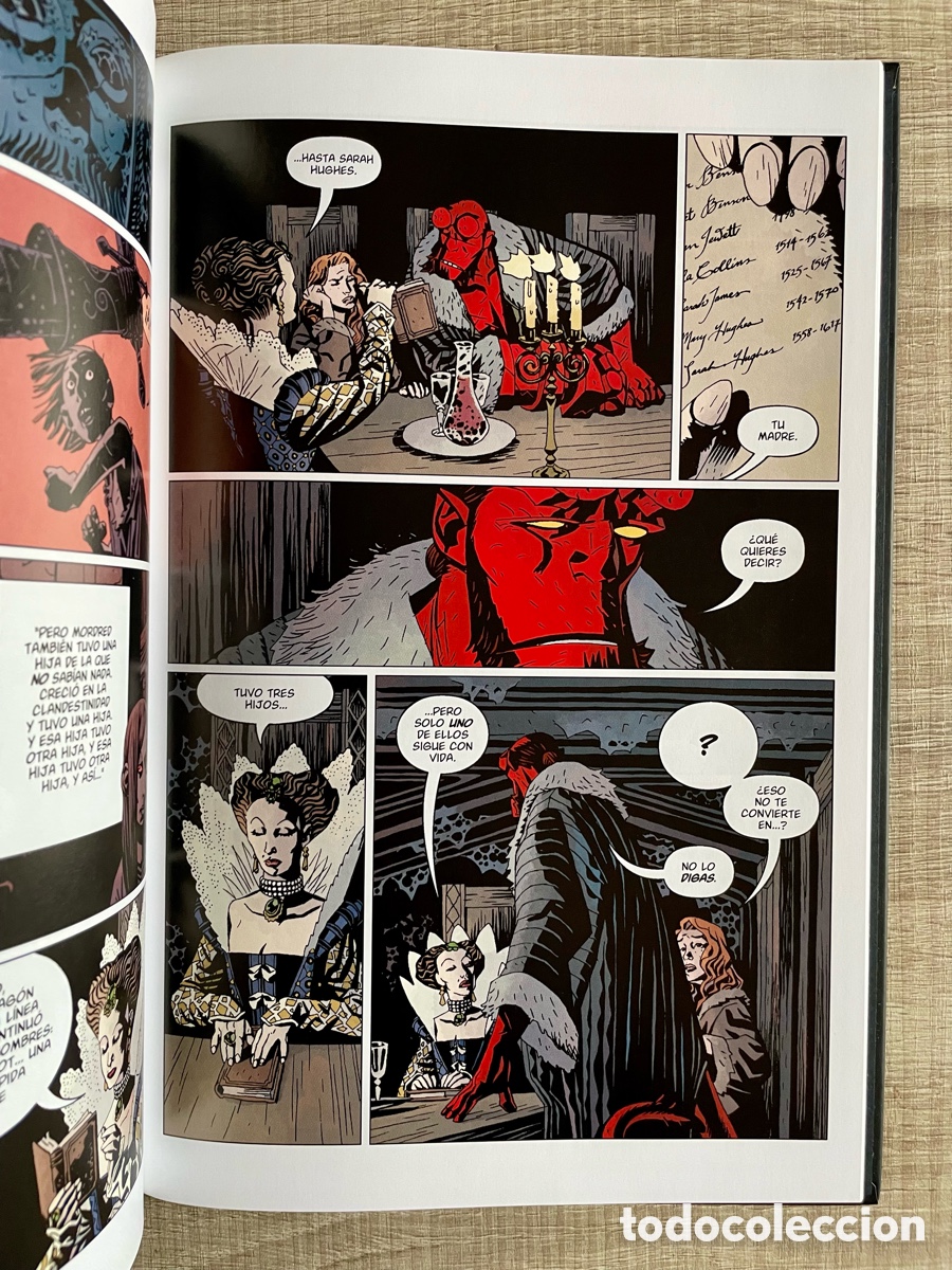 C&oacute;mics: C&oacute;mic &ldquo;Hellboy: La cacer&iacute;a salvaje&rdquo; Edici&oacute;n Carton&eacute;. Editorial Norma. - Foto 2