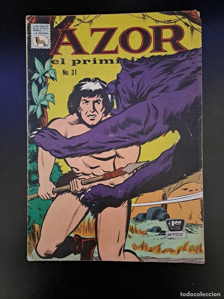 C&oacute;mics: Azor el primitivo 31, La Prensa en buen estado Bolsa xx - Foto 1