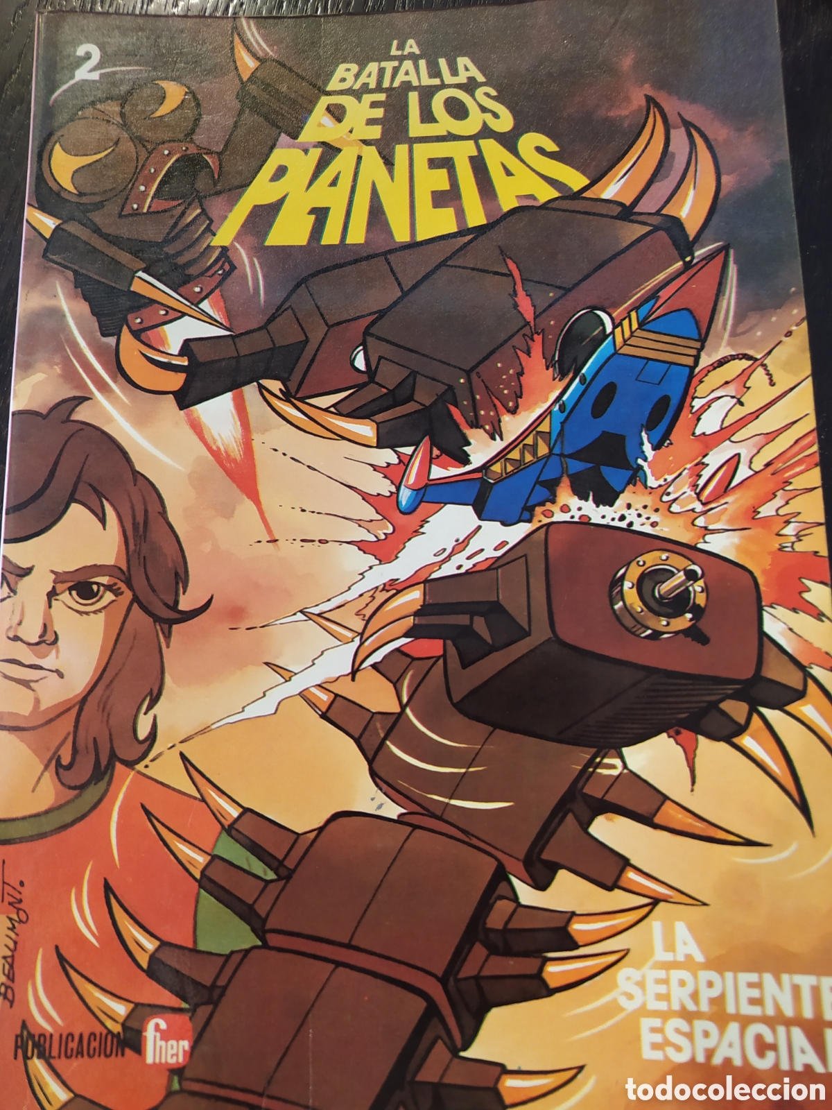 C&oacute;mics: La batalla de los planetas. La serpiente espacial as