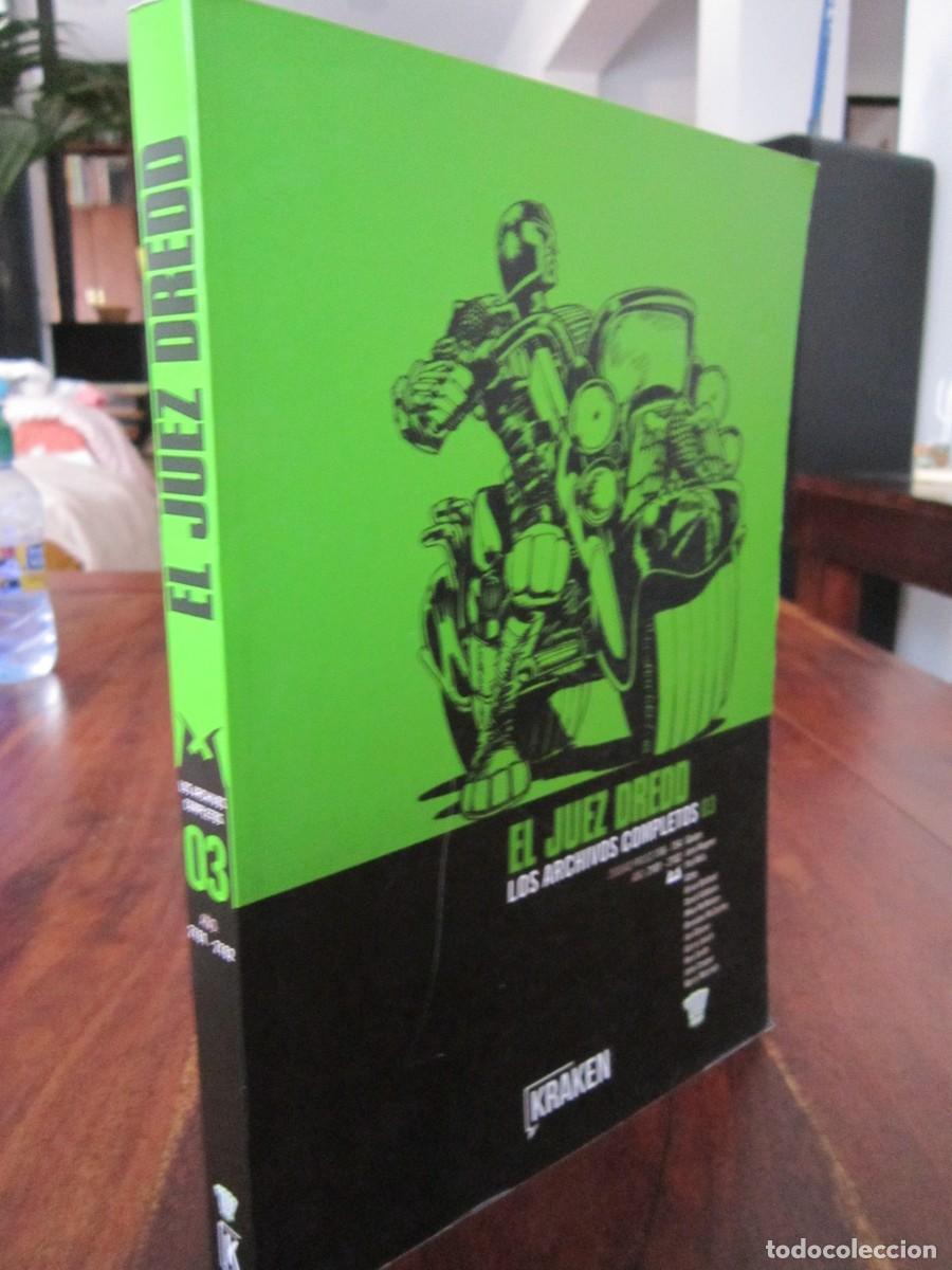 C&oacute;mics: JUEZ DREDD. LOS ARCHIVOS COMPLETOS 03. EDICIONES KRAKEN 2018. NUEVO, SIN CIRCULAR - Foto 1