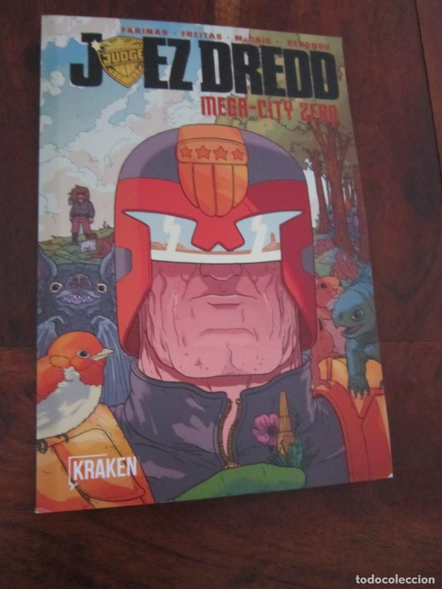C&oacute;mics: JUEZ DREDD. MEGA-CITY ZERO. 2 EDICIONES KRAKEN 2018. NUEVO, SIN CIRCULAR - Foto 1