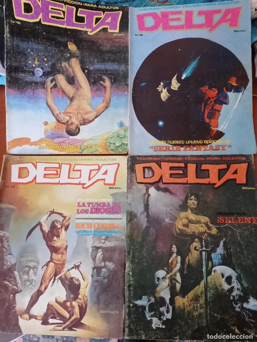 C&oacute;mics: Lote comic Delta n&uacute;meros 13 - 14 - 15 - 16 - Foto 1