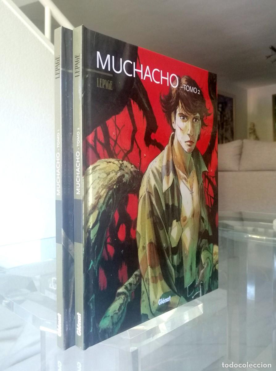 C&oacute;mics: MUCHACHO 1 Y 2 - COMPLETA (EMMANUEL LEPAGE) GLENAT 2008 EXCELENTE ESTADO - Foto 4