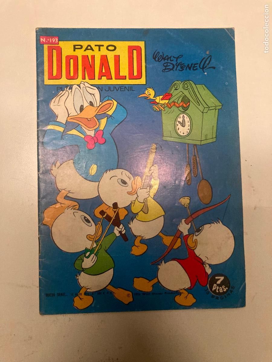 C&oacute;mics: PATO DONALD N&ordm; 193. ERSA 1974 - Foto 1