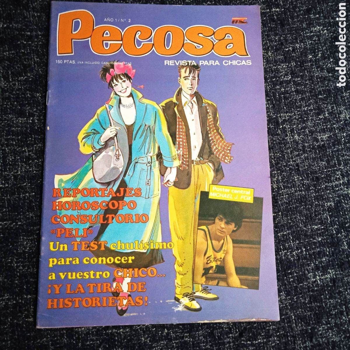 C&oacute;mics: PECOSA N&ordm; 2  POSTER CENTRAL ,MICHAEL J. FOX - Foto 1