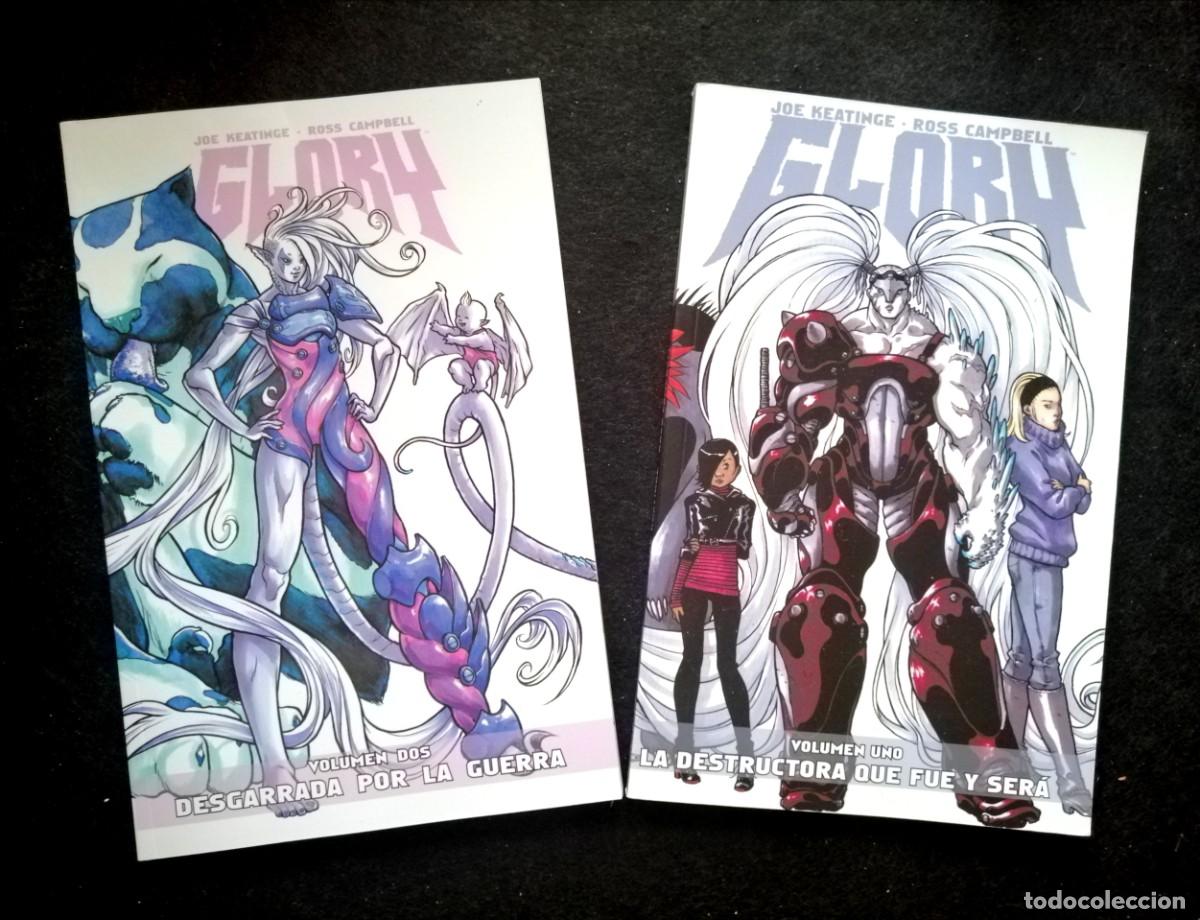 C&oacute;mics: GLORY (2 TOMOS - COMPLETA) KEATINGE, CAMPBELL) ALETA 2013 EXCELENTE ESTADO - Foto 1