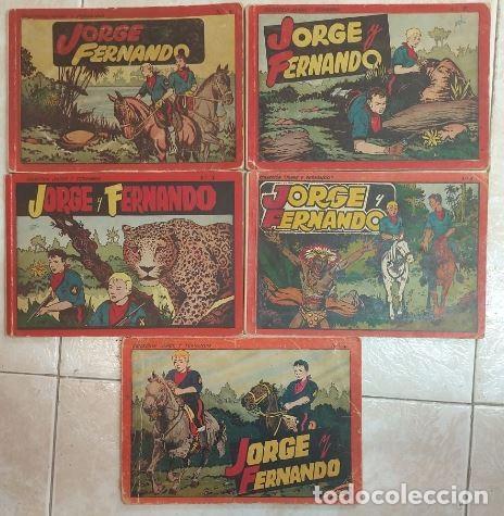 C&oacute;mics: COMIC - JORGE Y FERNANDEZ - 5 ORIGINALES - Foto 1