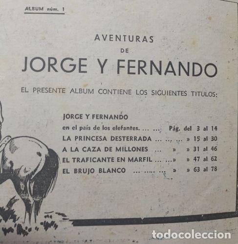 C&oacute;mics: COMIC - JORGE Y FERNANDEZ - 5 ORIGINALES - Foto 3