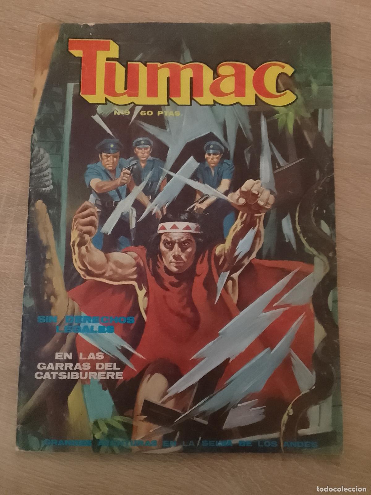 Comics: Tumac n&ordm; 9. Sin derechos legales. En las garras del Catsiburere