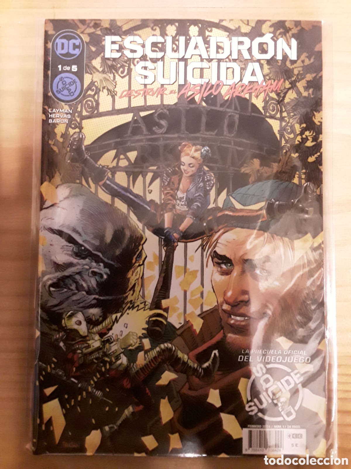 C&oacute;mics: Escuadr&oacute;n suicida. Destruir el asilo Arkham 1 (de 5) (grapa) - ECC c&oacute;mics - Foto 1