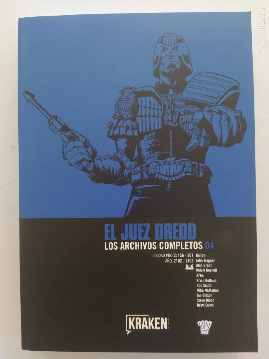 C&oacute;mics: EL JUEZ DREDD - LOS ARCHIVOS COMPLETOS N&ordm; 4 / 04 - KRAKEN (GZ*) - Foto 1
