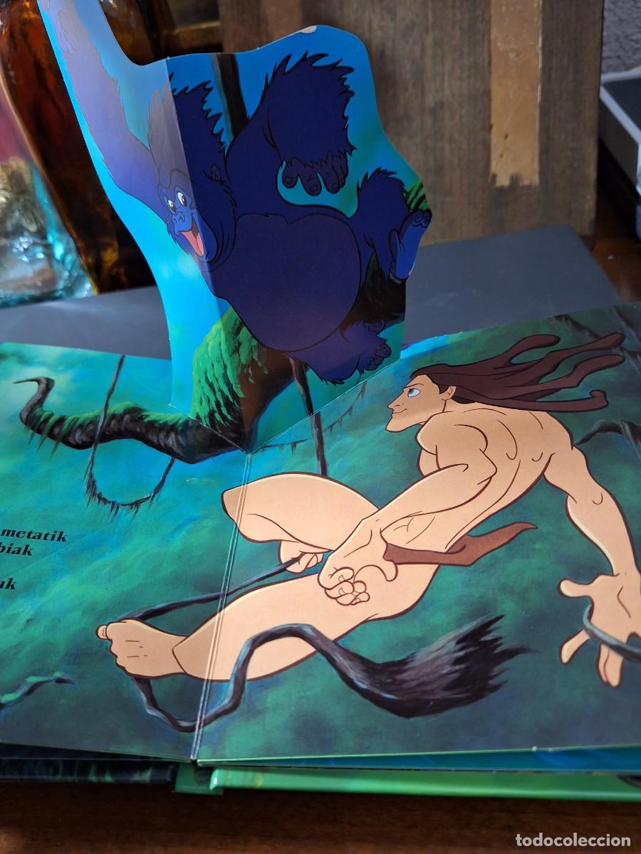 C&oacute;mics: Bonito libro TARZAN, en pop-up. EUSKERA.. - Foto 3