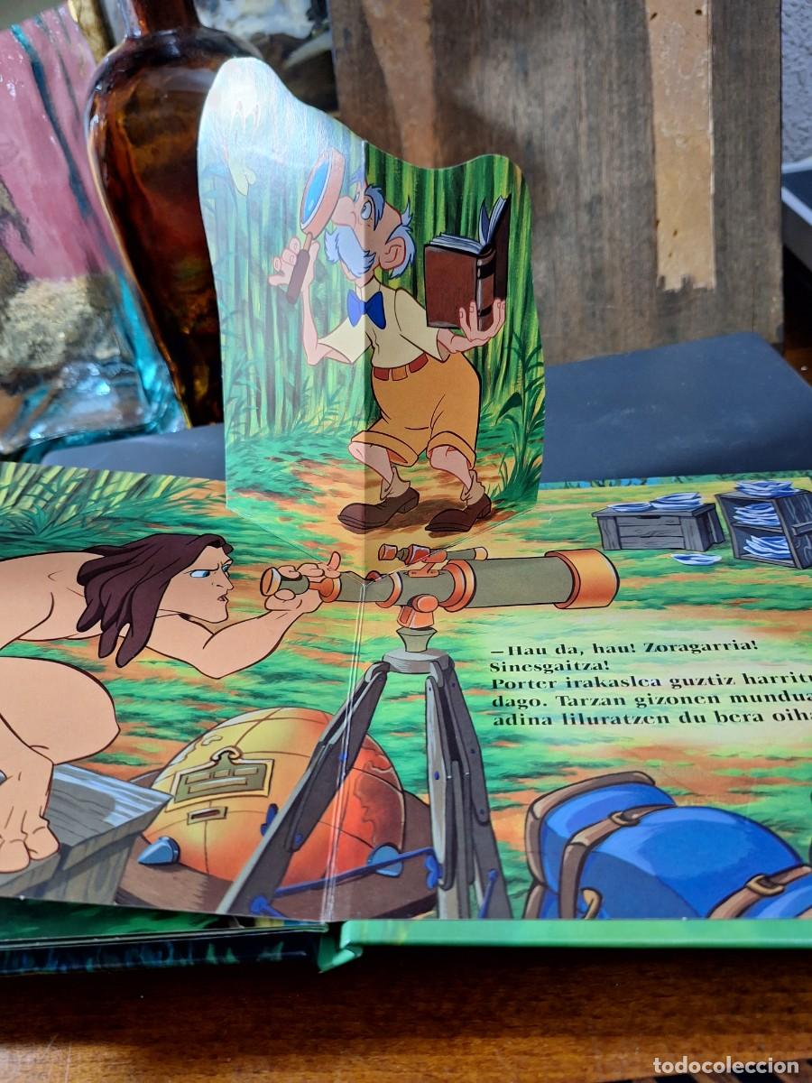 C&oacute;mics: Bonito libro TARZAN, en pop-up. EUSKERA.. - Foto 5