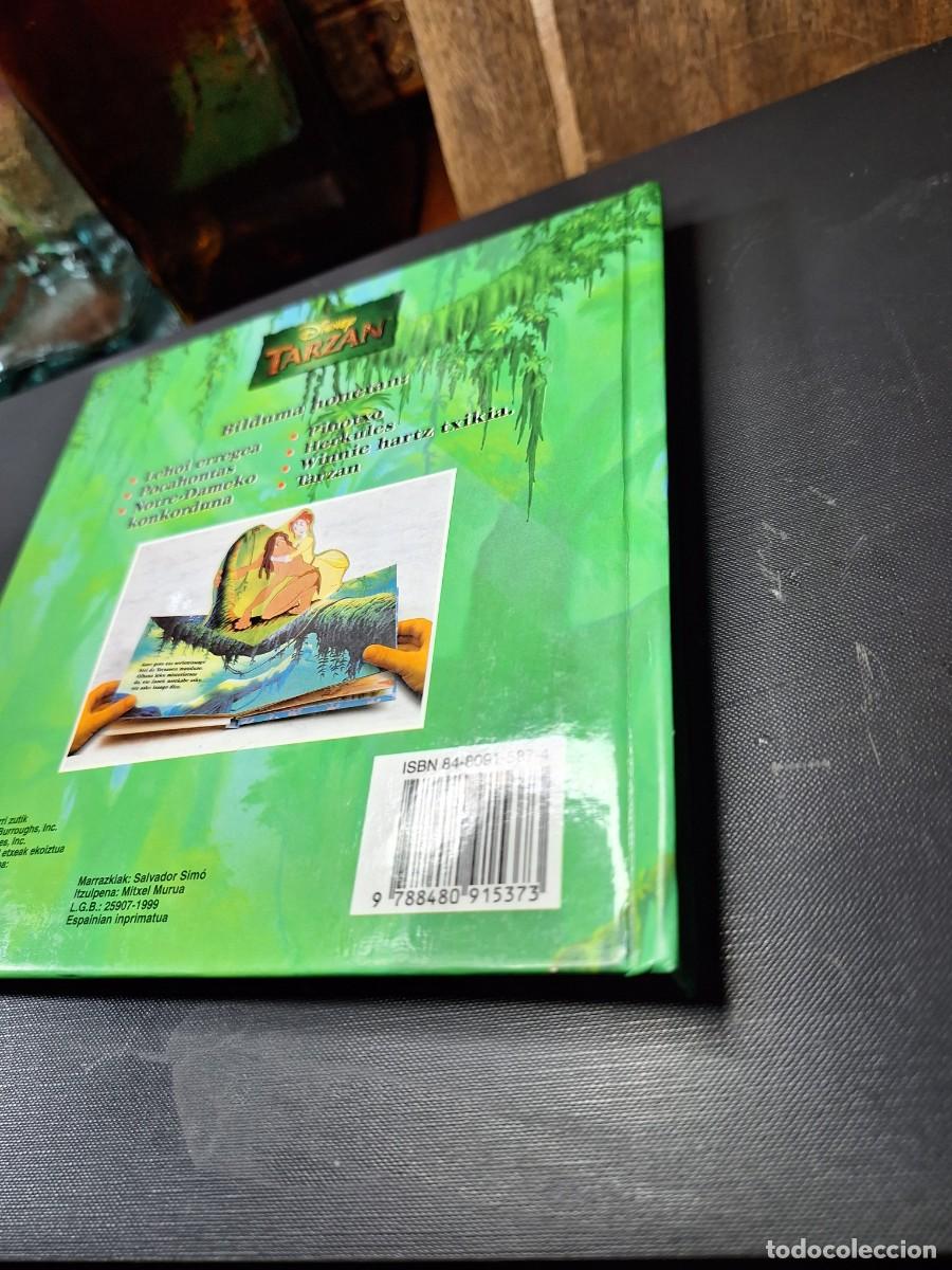 C&oacute;mics: Bonito libro TARZAN, en pop-up. EUSKERA.. - Foto 6