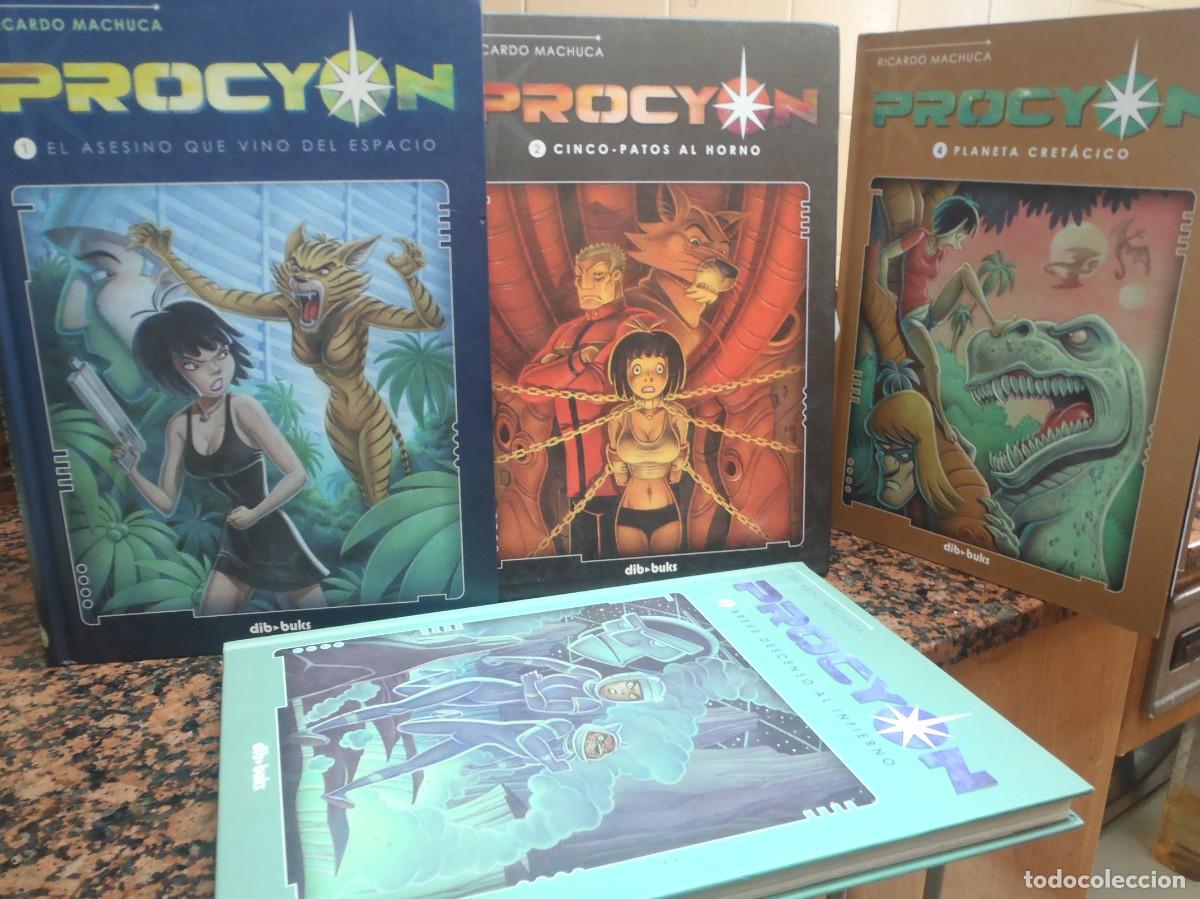 C&oacute;mics: PROCYON - COMPLETA - 4 TOMOS - RICARDO MACHUCA - ED. DIB BUKS - 2013 - Foto 1