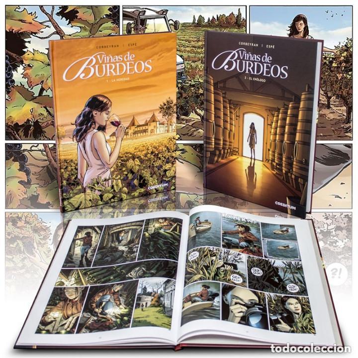C&oacute;mics: * VI&Ntilde;AS DE BURDEOS * 2 C&Oacute;MICS (Completa) * CORBEYRAN/ESP&Eacute; * COEDITUM 2015 * - Foto 1