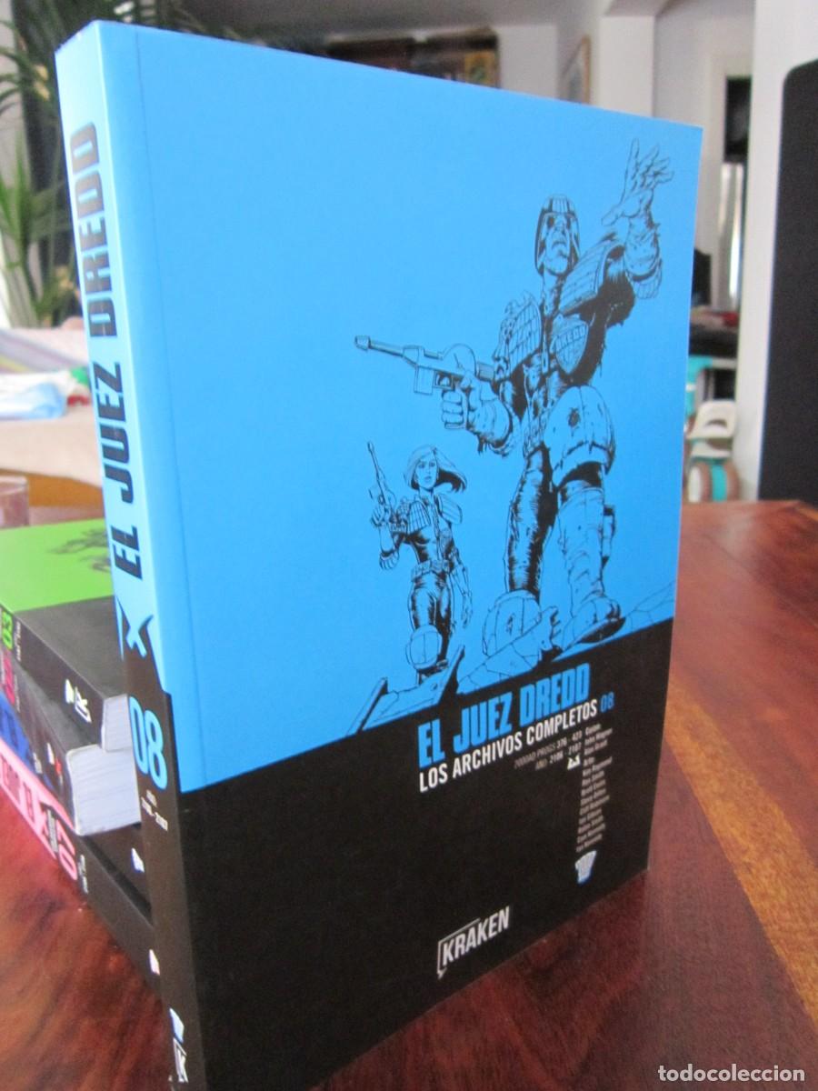 C&oacute;mics: JUEZ DREDD. LOS ARCHIVOS COMPLETOS 08. EDICIONES KRAKEN 2018. COMO NUEVO. SIN CIRCULAR - Foto 1